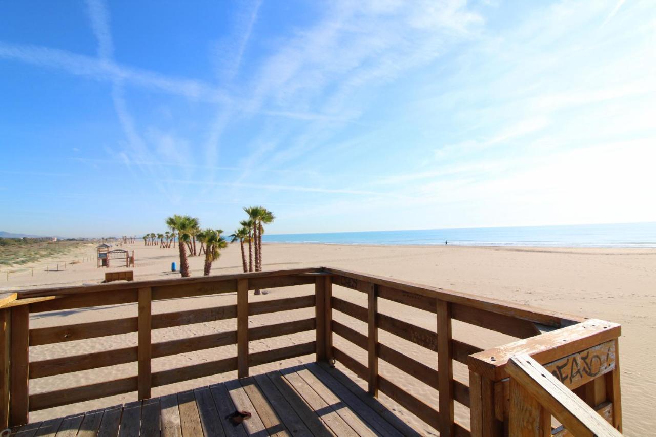 Global Properties, Apartamento Con Terraza Y Piscina A Un Paso De La Playa Canet d'En Berenguer Exterior photo