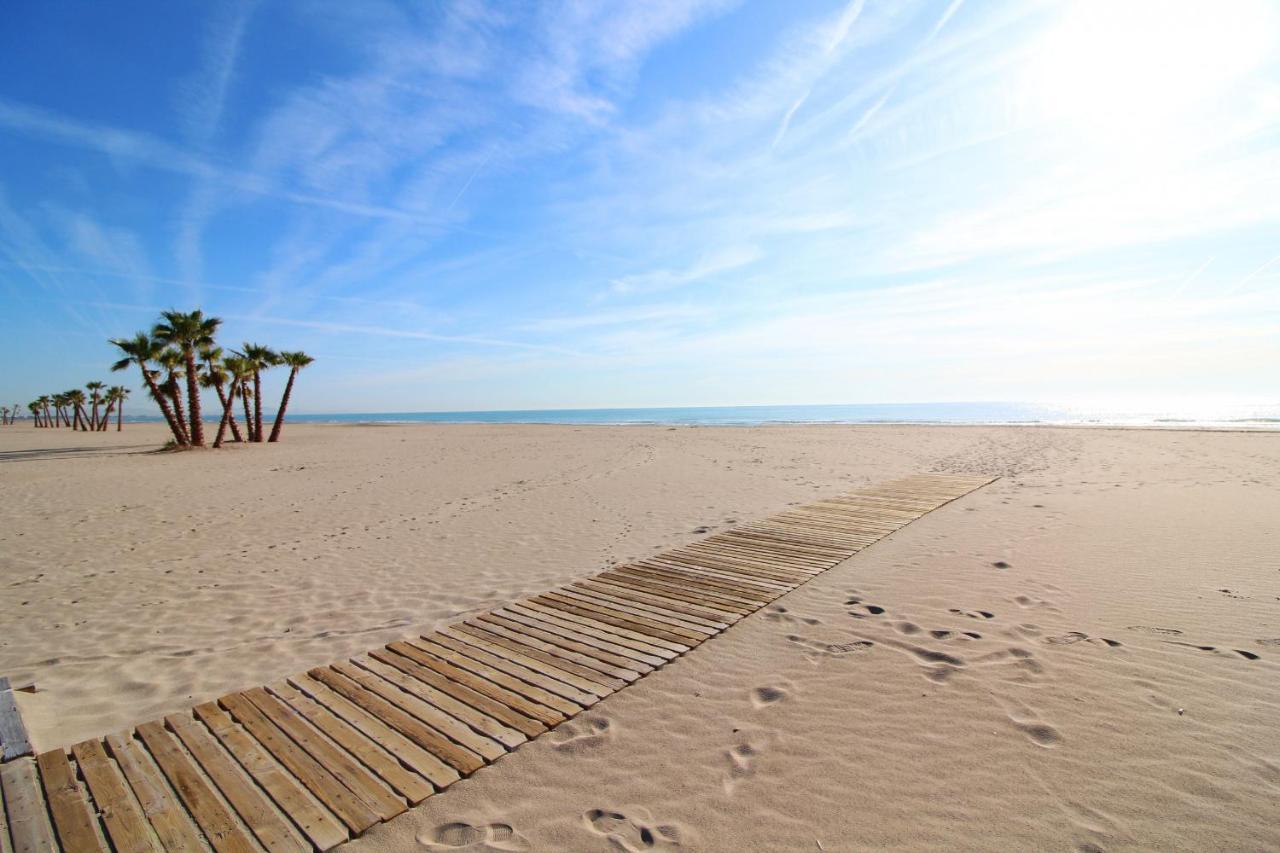 Global Properties, Apartamento Con Terraza Y Piscina A Un Paso De La Playa Canet d'En Berenguer Exterior photo