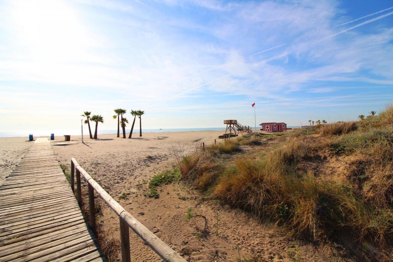 Global Properties, Apartamento Con Terraza Y Piscina A Un Paso De La Playa Canet d'En Berenguer Exterior photo